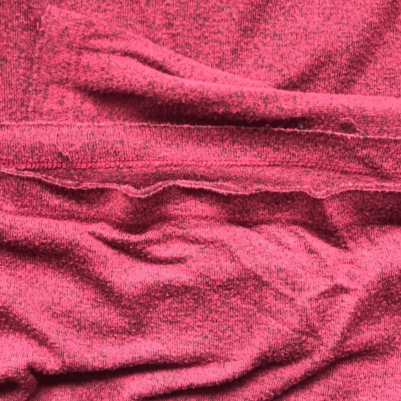 🍂 BP Heathered Burgundy Long Sleeve Tunic Top - Picture 4 of 6